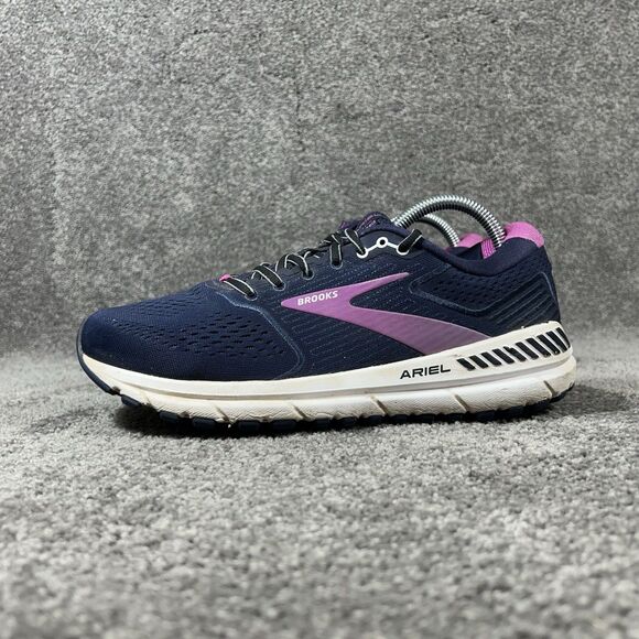 Brooks Ariel 20 1203151B491 Women’s Size 9.5 Blue Running Shoes Used No Insoles - Picture 6 of 13